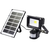 Sygonix SY-5461108 Solar-Spot mit Bewegungsmelder 10 W Neutralweiß Schwarz