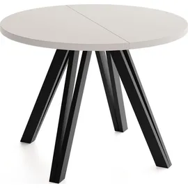 WFL GROUP Rund 100–180 cm beige