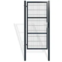 casanoov Zauntor razo 100x200cm Stahl Grau,