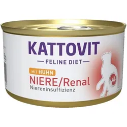 KATTOVIT Niere/Renal chicken 85g für Katzen mit chronischer Niereninsuffizienz