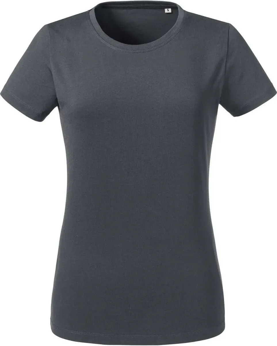 Russell Schweres Damen Bio T-Shirt R-118F-0 convoy grey (solid) XL
