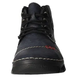 Rieker Damen 55002 Stiefelette, blau, 37