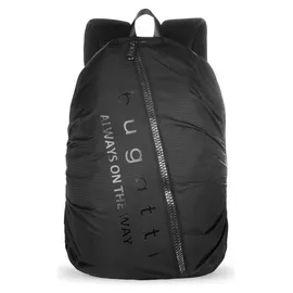 Bugatti Letter's Rucksack Schwarz