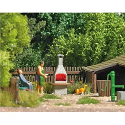 BUSCH 5403 Modellbau - Grillkamin mit Glut