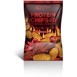 Ironmaxx Protein Chips 40 Hot Chilli 50 g