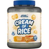 Applied Nutrition Cream of Rice - Hochwertiges Kohlenhydrat-Ergänzungsmittel, Energiequelle für Frühstück und Snacks, leicht verdaulich, wenig Zucker, wenig Fett, vegan (2kg, Golden Syrup