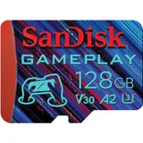 SanDisk GamePlay microSDXC UHS-I Card 256GB GamingmicroSDXC190MB/s130MB/sWUHS-IV30U3C10noJCRPD14x6Blister (SDSQXAA-128G-