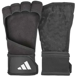 adidas Open Back Trainingshandschuhe Schwarz S