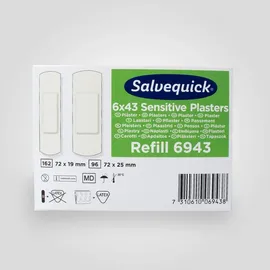 Holthaus Salvequick Textile Pflaster Refill 40 St.