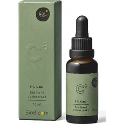 Bio CBD Tropfen 8% BioBloom