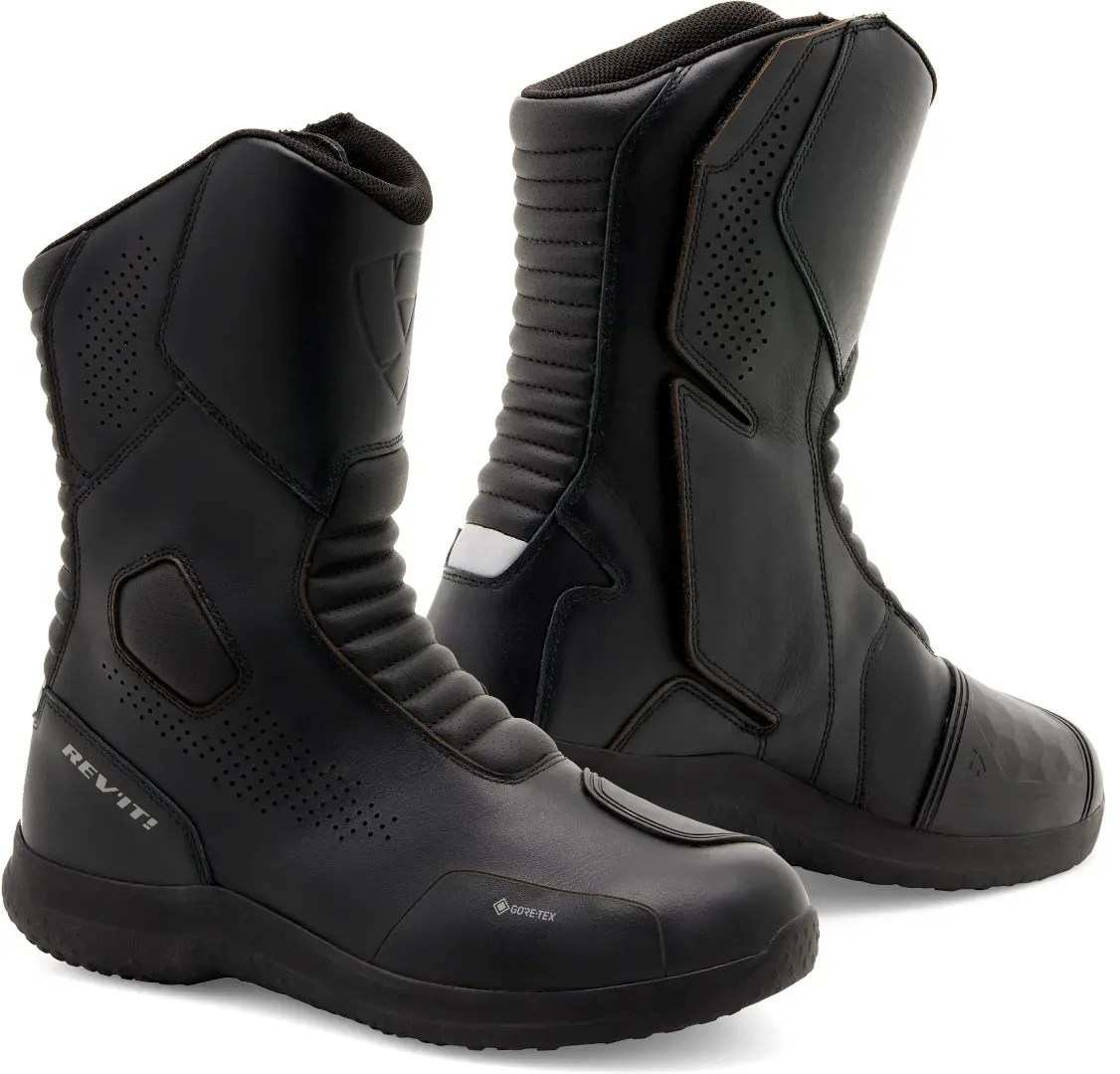 Revit Link GTX Motorrad Stiefel, schwarz, Größe 48 für Männer