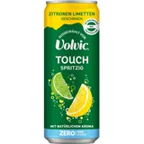 Volvic Touch Spritzig Zero ausgewählt von Volvic Zitronen Limetten Geschmack – Ohne Kalorien – 12 x 0,33 l