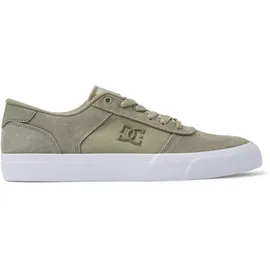 DC Shoes "Teknic", Herren, Gr. 8,5(41), beige (deepforest), Obermaterial: Leder (Kuh) / Futter: Textil / Außensohle: Gummi., Schuhe Sneaker