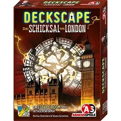 AbacusSpiele 38173 - Deckscape: Das Schicksal von London (Escape Room Spiel) | Zustand: Neu & original versiegelt