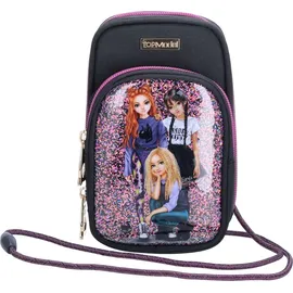 DEPESCHE Kinder Smartphonetasche TOPModel REBEL KITTY 00-schwarz - Schwarz