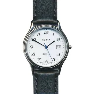 RUHLA UMR Uhrenmanufaktur Ruhla Damen Uhr flache Damenuhr mit Datum 29016  NEU