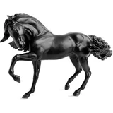 Breyer Bandai Traditionelle Serie Sjoerd – Friesen-Modell, 20 cm, Maßstab 1:9, Friesenpferd, handbemaltes Pferde-Spielzeug, Sammelfiguren sind tolle Pferde-Geschenke für Mädchen und Jungen