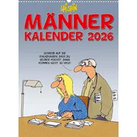 Lappan Verlag Uli Stein Männer Kalender 2026: Monatskalender für