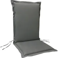 Indoba indoba® Sitzauflage Hochlehner Premium, 95°C vollwaschbar Grau
