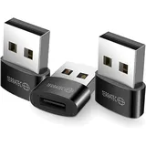 Terratec USB-A auf USB-C Adapter 3 m Schwarz
