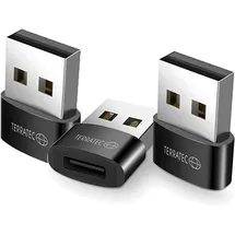 Terratec USB-A auf USB-C Adapter 3 m Schwarz