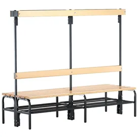 Sypro Umkleidebank 200 x 0 x 0 cm Anthrazit