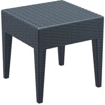 CLP Miami Beistelltisch 45 x 45 cm dunkelgrau