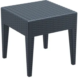 CLP Miami Beistelltisch 45 x 45 cm dunkelgrau