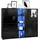 Vladon Highboard 130,5 x 105,5 x 35,5 cm Schwarz