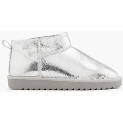 Boots - Damen - silber - 42