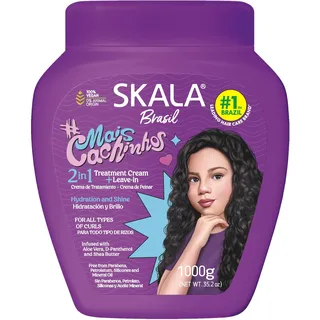 SKALA Skala - Linha Expert - Mais Cachinhos Pflegecreme 1000 g - (Expert Collection - More Curls for Kids 2-in-1 Treatment Cream Net 33.81 Oz)Q