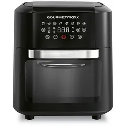 GOURMETmaxx Heißluft-Ofen11l 1700W schwarz mit Erinnerungsfunktion