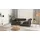 s-style möbel SITZGARNITUR 3+2+1 Chesterfield Morin Schwarz Vegan Leder