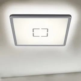 Briloner Slim LED Panel Free 1 quadratisch silber