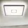 Briloner Slim LED Panel Free 1 quadratisch silber