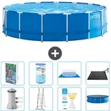 Frame Pool Rund - 457x122 Cm - 9-teilig  S619