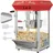 Vevor Popcornmaschine Popcornautomat Popcorngerät 850 W, 8 oz Kessel für 48 Tassen pro Ladung, Popcornmaschine für die Arbeitsplatte mit gehärtetem Glas, inklusive 4 Schaufeln Maschine mit Kino-Stil