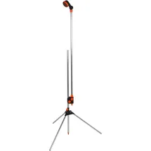 Bradas Gartendusche Schwarz 150-210 cm