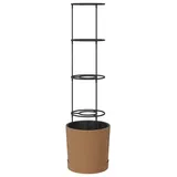 vidaXL Tomatenanbauer Naturo ECO Ø 39 x 139 cm braun