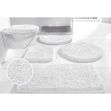 Badematte »Sanremo«, Höhe 30 mm, rutschhemmend beschichtet, fußbodenheizungsgeeignet, besonders weich durch Microfaser, Badematten auch als 3 teiliges Set erhältlich