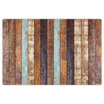 cover-your-desk.de Schreibtischunterlage" Holzoptik gestreift" in Braun (L)60 x (B)40 | Gr.: onesize