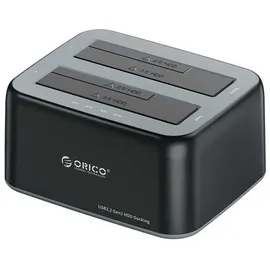 ORICO for 2.5" / ́/3.5 HDD / SSD, 5Gbps, USB-A to USB-B with cloning function Black