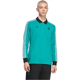 adidas FC Liverpool Poloshirt 2025/26 Sea Green Herren langarm Gr. S