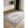 benuta Basic Waschbarer Teppich George - Schwarz/Grau 60x120 cm - Kunstfaser - Rechteckig & im Style: Vintage, Elegant, Retro - Pflegeleicht für Wohnzimmer Schlafzimmer