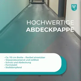 Scorprotect® Abdeckpappe Milchtütenpapier grau 1,15 x 43 m