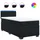 vidaXL Boxspringbett 80 x 200 cm Schwarz