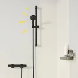 Grohe Precision Trend Duschthermostat Wandmontage für 1 Verbraucher mattschwarz 1022172432
