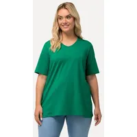 Ulla Popken Shirt in smaragd | Gr.: 46-48