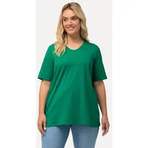 Ulla Popken Shirt in smaragd | Gr.: 46-48