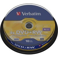 Verbatim DVD+RW 4.7 GB 4x 10 St.